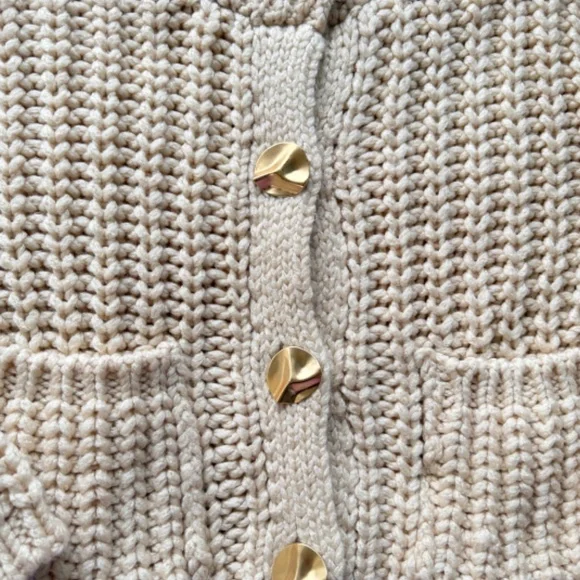 Zara knit chunky cardigan - Picture 5 of 6